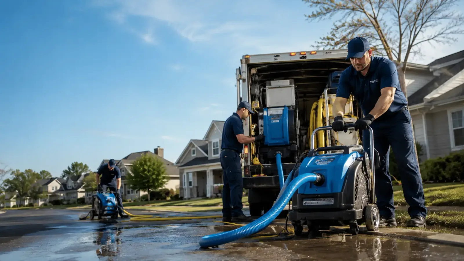 Flood Damage Cleanup in Rockwood, MI